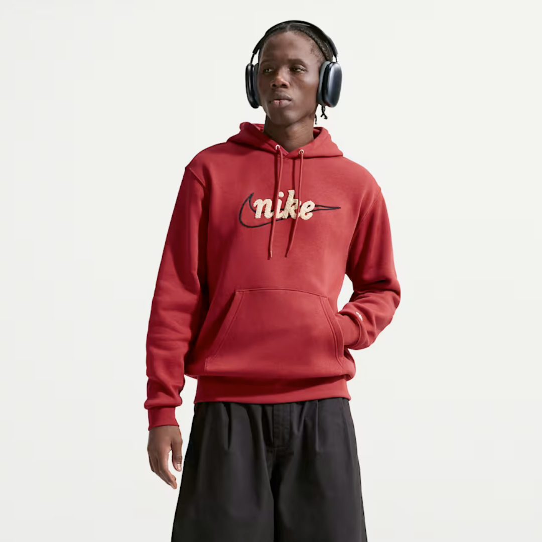 Nike Hoodie Sportswear Club Red Men