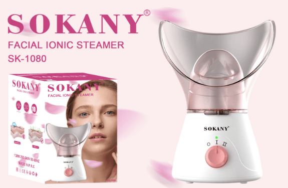 Vaporizador facial iónico Sokany SK-1080 para eliminar poros, puntos negros e imperfecciones - Imagen 2