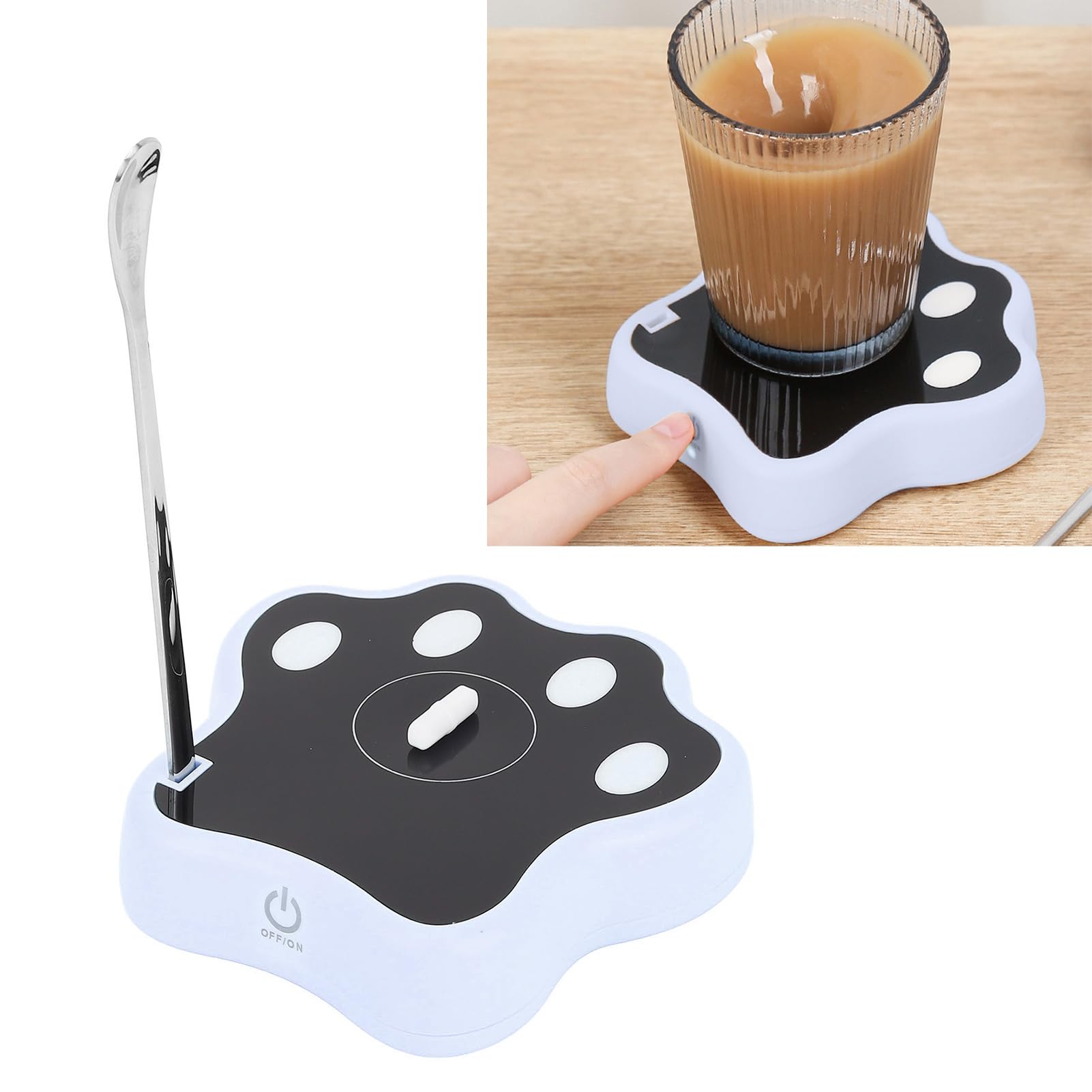 Mezclador Magnético Portátil para Taza - Placa Base de Mezcla Rápida