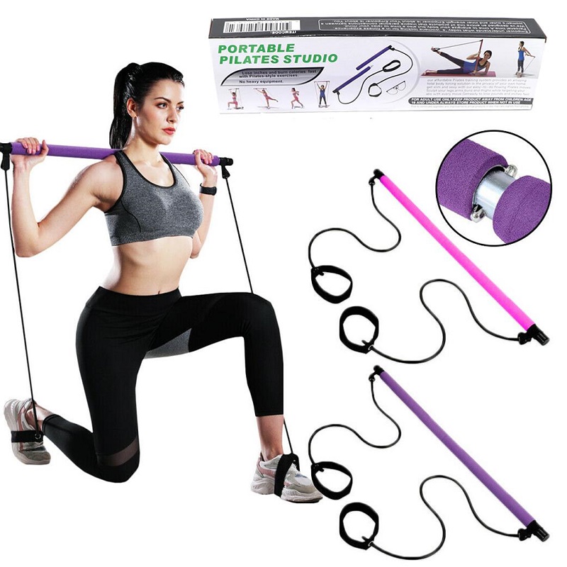 BARRA MULTIUSO PARA HACER EJERCICIO Y PILATES PORTATL