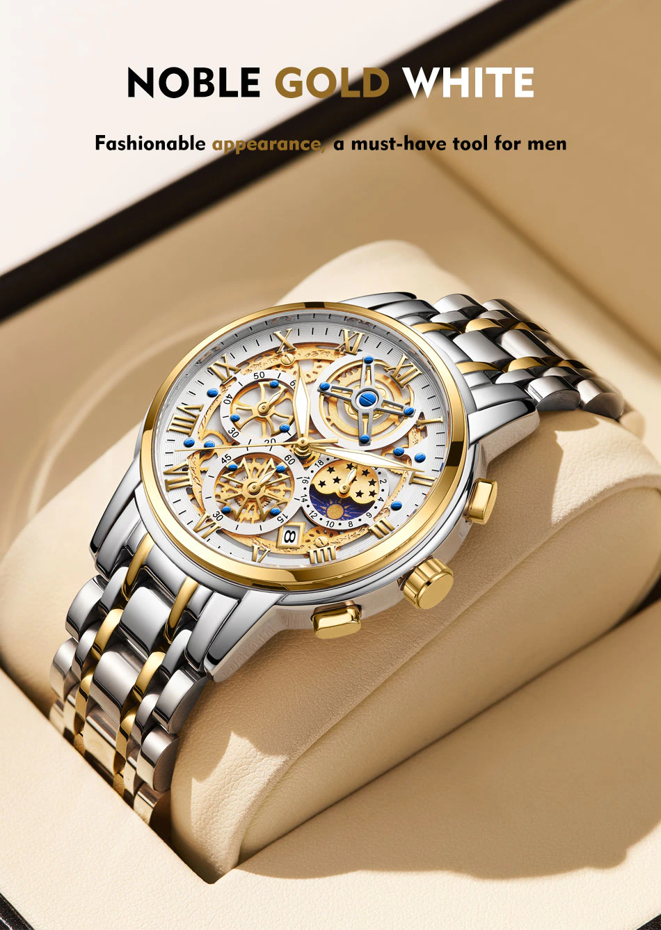 Reloj de lujo Lige Mecanic