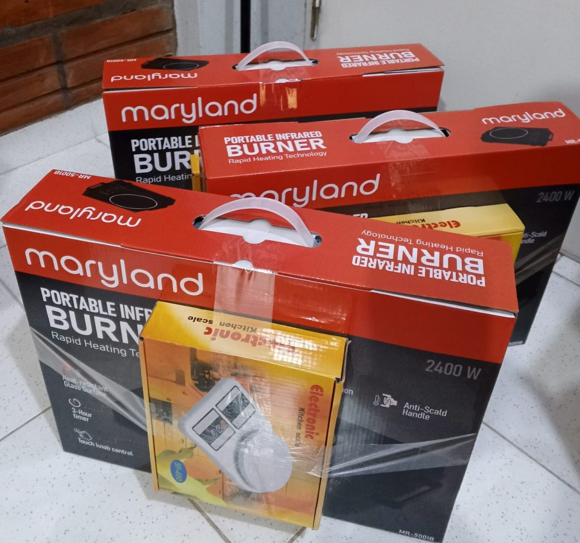 Promo Placa infrarroja Maryland con balanza de regalo