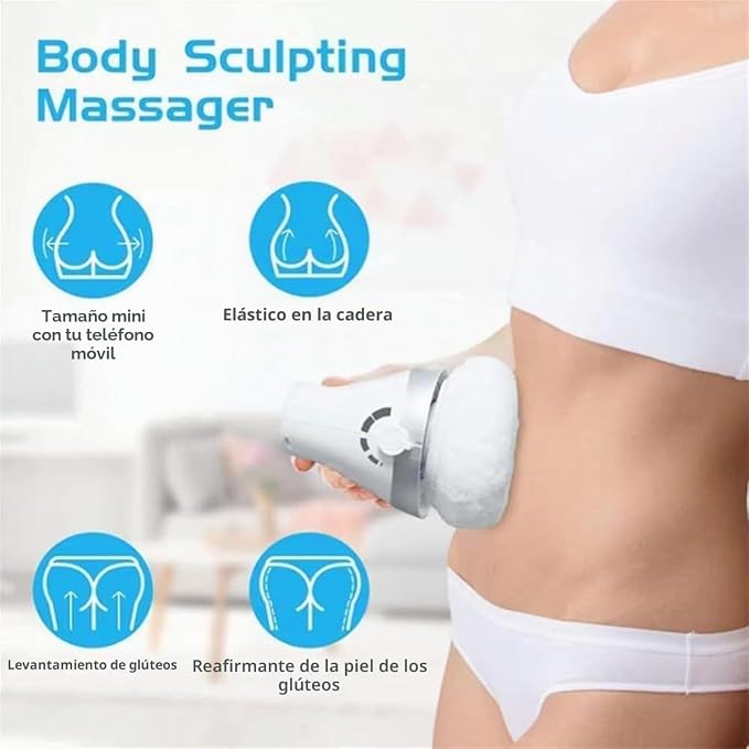 Máquina de esculpir el cuerpo - Masajeador corporal para bajar - Imagen 4